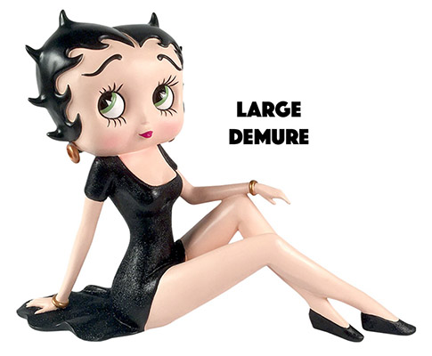 Betty Boop Demure Large - Click Image to Close